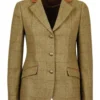 Dublin Albany Childs Tweed Jacket With Suede Collar