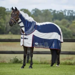 Weatherbeeta Breeze With Surcingle IV Combo Neck 36 Weatherbeeta Breeze With Surcingle IV Combo Neck -Online Equestrian Supplies 101838000 whitenavyred wb breeze iv cmb image hero null 1 2 jpg