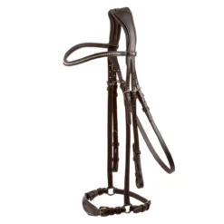 Schockemohle Anatomic Seattle Bridle 35 Schockemohle Anatomic Seattle Bridle -Online Equestrian Supplies 1101 00054 seattle espressosilver 1 jpg