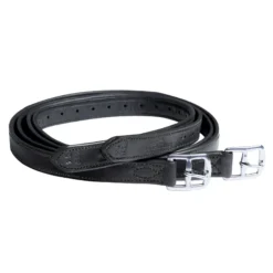 Schockemohle Chantilly Stirrup Leathers -Online Equestrian Supplies 1130 00006 chantilly black black 1 6 jpg