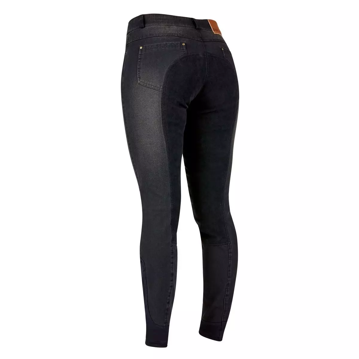 Dublin Shona Full Suede Seat Denim Breeches 4 Dublin Shona Full Suede Seat Denim Breeches - Image 4