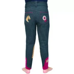Riding Star Collection Denim Jodhpurs By Little Rider 38 Riding Star Collection Denim Jodhpurs By Little Rider -Online Equestrian Supplies 38177 little rider riding star collection denim jodhpurs 02 2 jpg