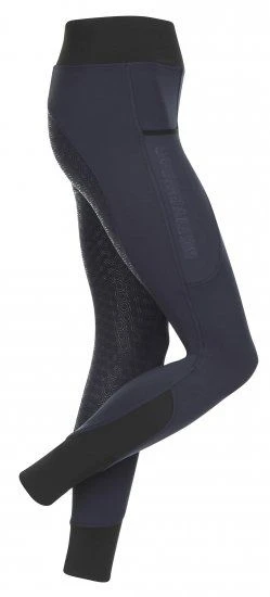 LeMieux Activewear Pull On Seamless Breech Navy 8 LeMieux Activewear Pull On Seamless Breech Navy - Image 8