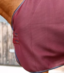 Premier Equine Airflow Cooler Rug 38 Premier Equine Airflow Cooler Rug -Online Equestrian Supplies airflow cooler rug burgundy 4 6 jpg