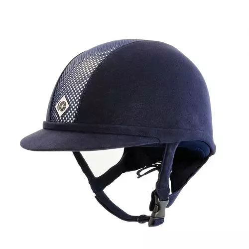 Charles Owen AYR8 Suede Riding Hat Childs Sizes 52-55cm 16 Charles Owen AYR8 Suede Riding Hat Childs Sizes 52-55cm - Image 16