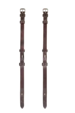 Henry James Billet Cheekpieces -Online Equestrian Supplies billet cheekpieces brown 3 jpg