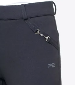 Premier Equine Brava Girls Full Seat Gel Riding Breeches -Online Equestrian Supplies brava girls breeches black 5 4 jpg