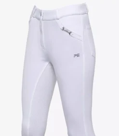 Premier Equine Brava Girls Full Seat Gel Riding Breeches -Online Equestrian Supplies brava girls breeches white 2 1 jpg