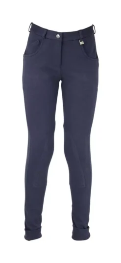 HyPERFORMANCE Burton Childrens Jodhpurs 34 HyPERFORMANCE Burton Childrens Jodhpurs -Online Equestrian Supplies burton navy 1 5 jpg