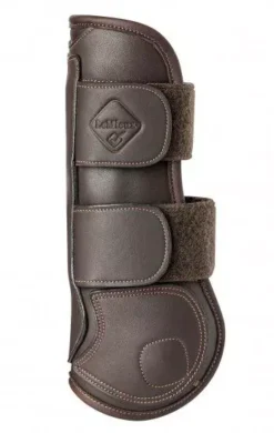 LeMieux Capella Leather Tendon Boots -Online Equestrian Supplies capella tendon boots brown 1 1 jpg