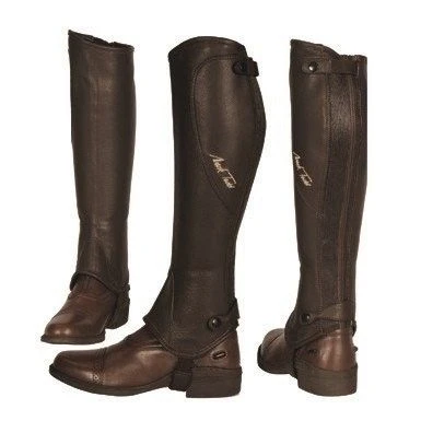 Mark Todd Close Fit Soft Leather Half Chaps 5 Mark Todd Close Fit Soft Leather Half Chaps - Image 5
