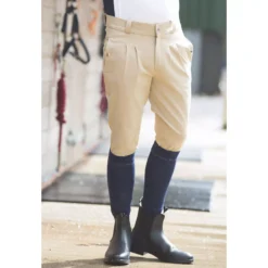 Equetech Mens Kingham Breeches -Online Equestrian Supplies equetech mens kingham breeches beige 2 jpg