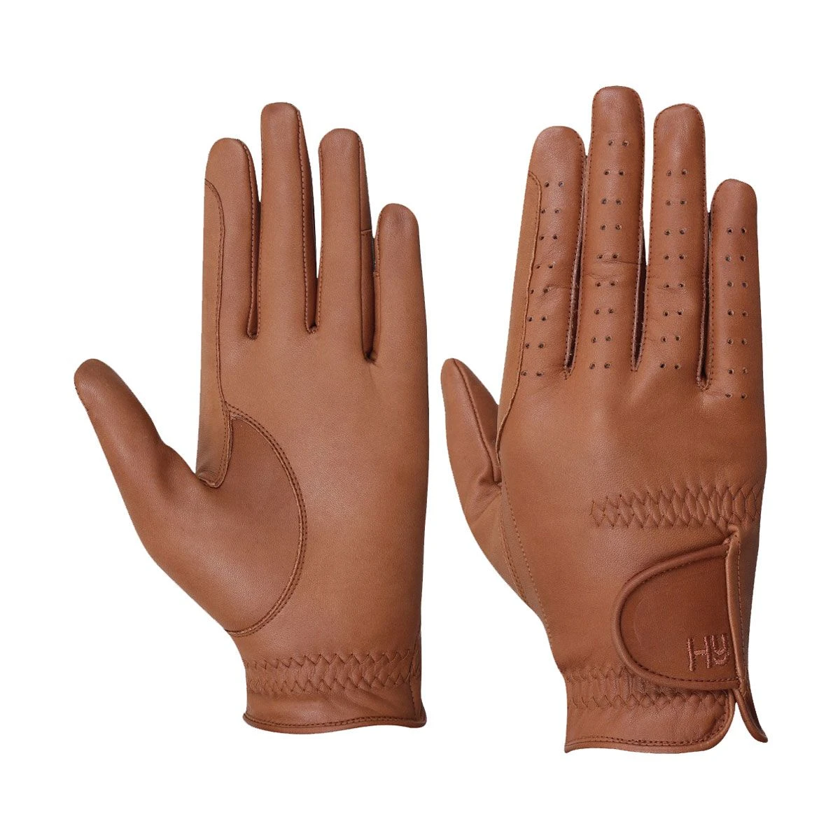 Hy5 Leather Riding Gloves 4 Hy5 Leather Riding Gloves - Image 4
