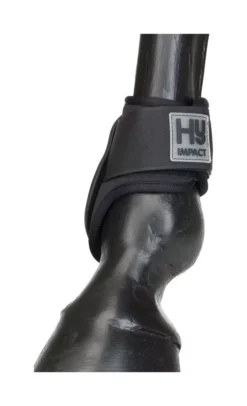 HyIMPACT Fetlock Boots 9 HyIMPACT Fetlock Boots -Online Equestrian Supplies hyimpact fetlock boots black b 1 jpg