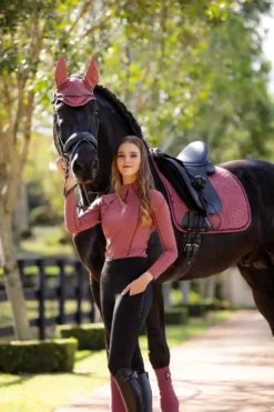 LeMieux Full Grip Brushed Pull On Tights 39 LeMieux Full Grip Brushed Pull On Tights -Online Equestrian Supplies it03236 lifestyle fullgripbrushedpullon black 3 5 jpg