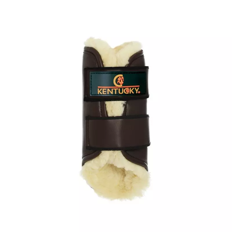 Kentucky Horsewear Kentucky Turnout Boots Leather Front - Pair 1 Kentucky Horsewear Kentucky Turnout Boots Leather Front - Pair