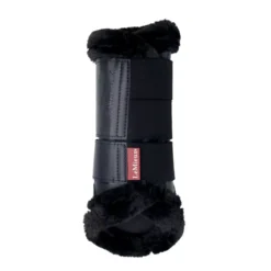 LeMieux Fleece Edge Mesh Brushing Boot 32 LeMieux Fleece Edge Mesh Brushing Boot -Online Equestrian Supplies lm steelbrush fleeceedge brushingboot navy hr 6 jpeg