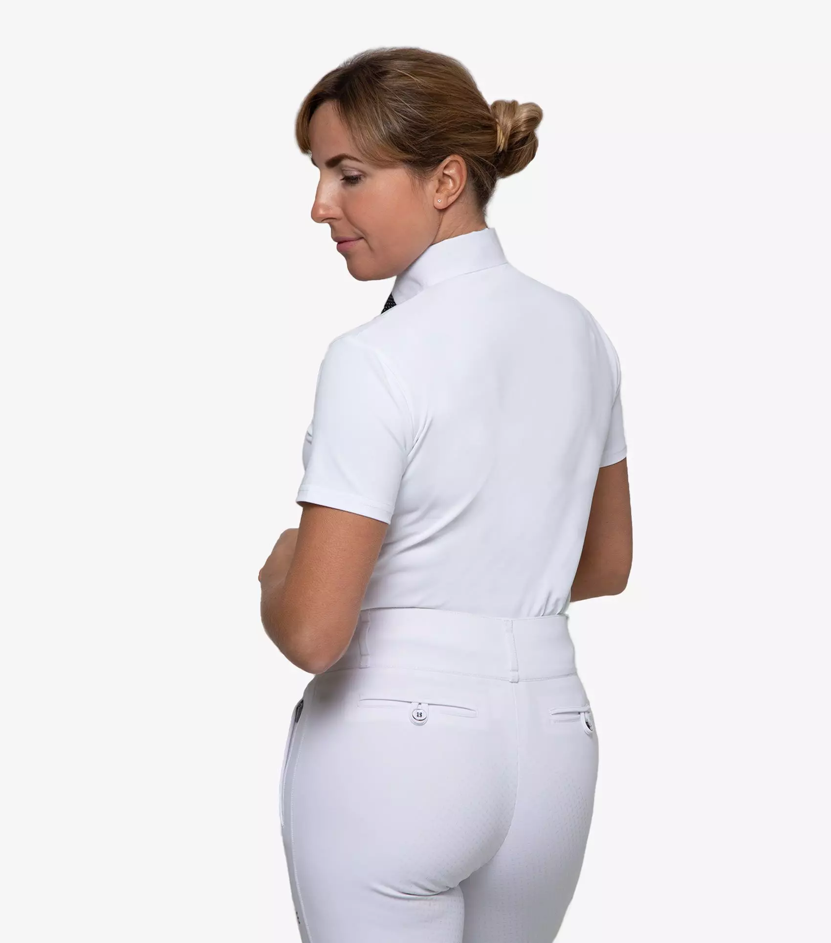 Premier Equine Luciana Ladies Short Sleeve Tie Shirt 15 Premier Equine Luciana Ladies Short Sleeve Tie Shirt - Image 15