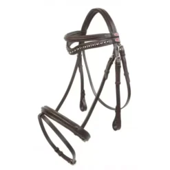 John Whitaker Lynton Flash Bridle With 2 Browbands 11 John Whitaker Lynton Flash Bridle With 2 Browbands -Online Equestrian Supplies lynton flash brown 1 jpg