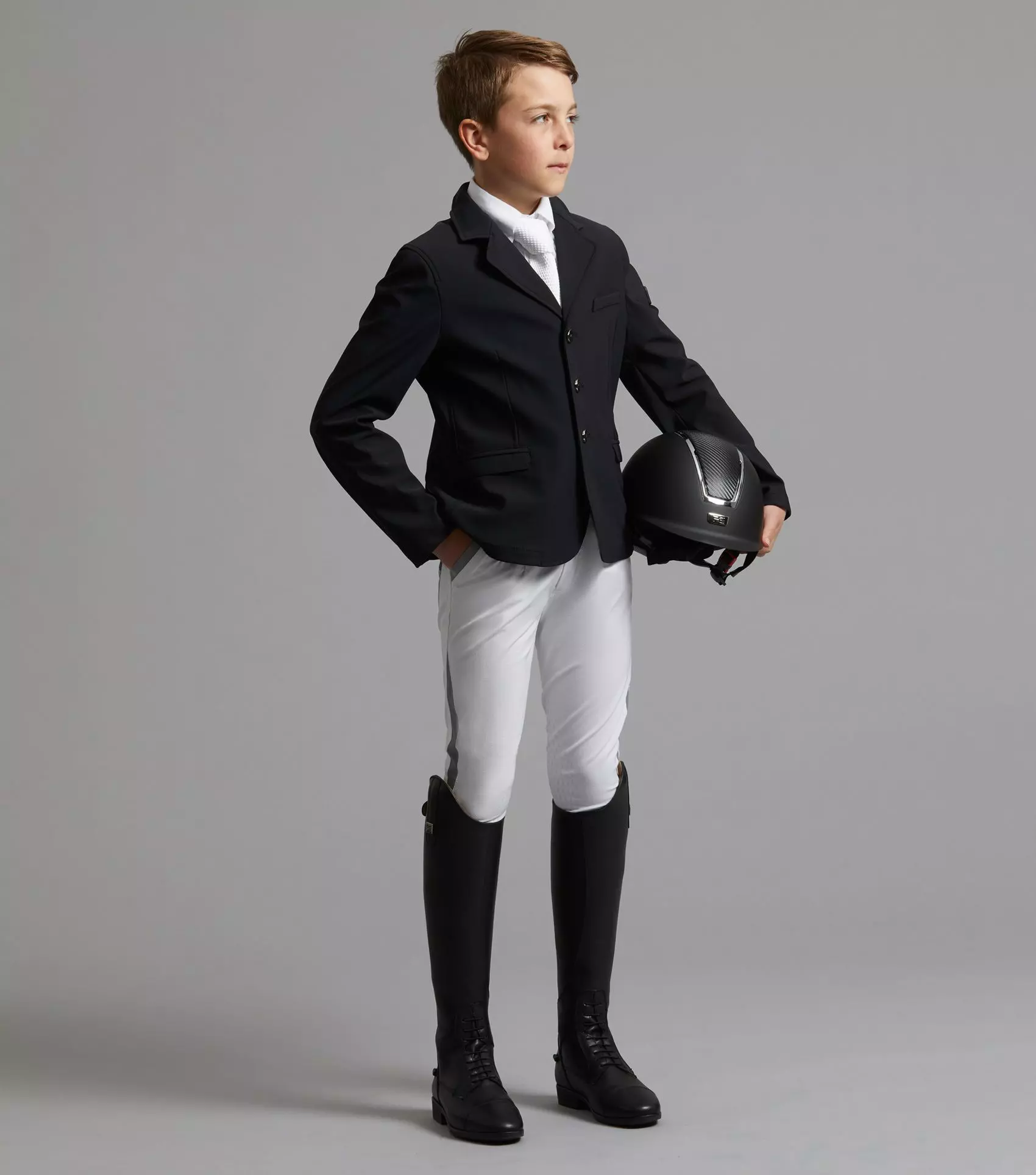 Premier Equine Enzo Boys Competition Jacket Black 20 Premier Equine Enzo Boys Competition Jacket Black - Image 20