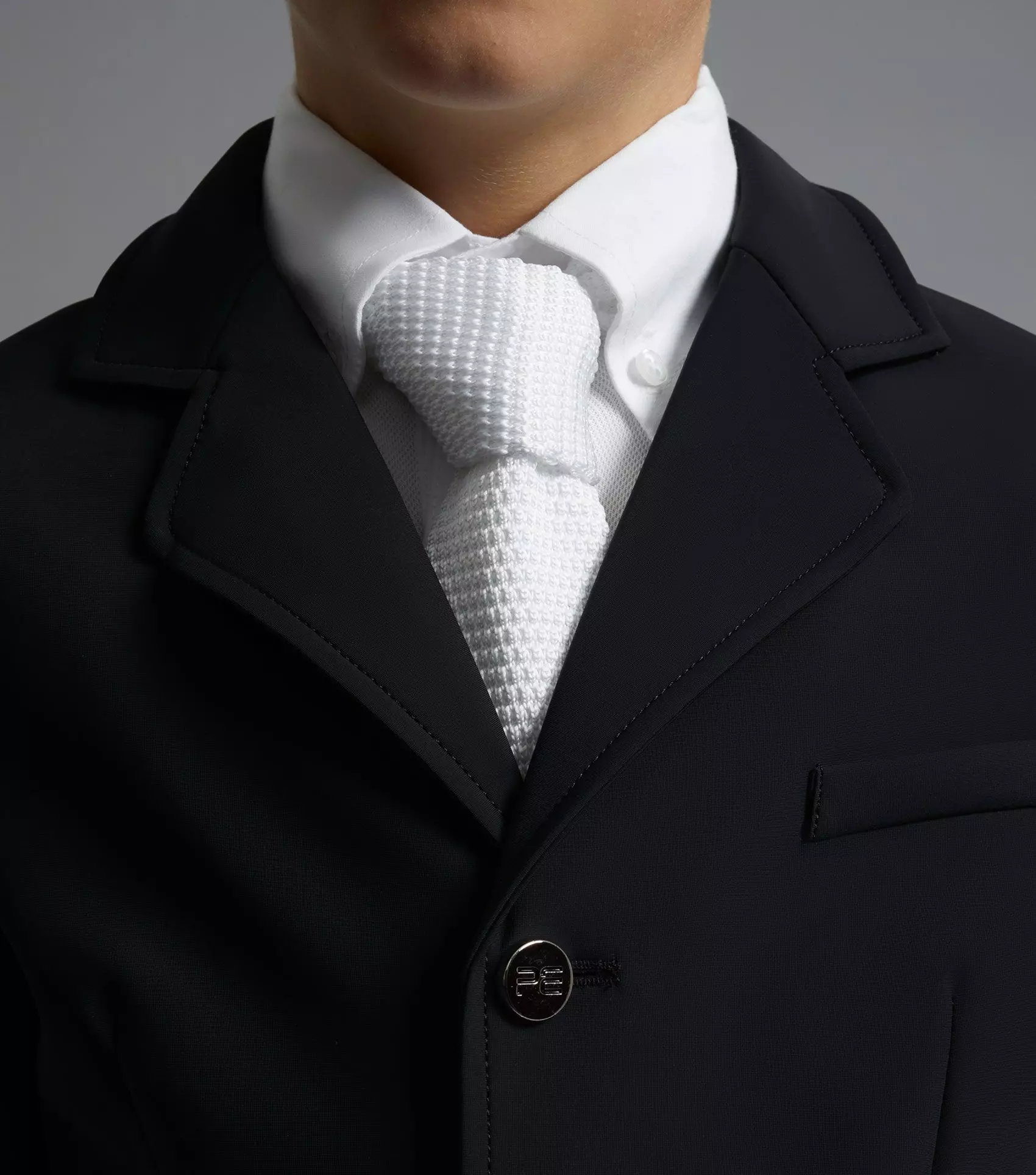 Premier Equine Enzo Boys Competition Jacket Black 3 Premier Equine Enzo Boys Competition Jacket Black - Image 3