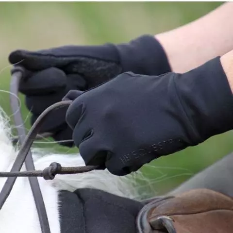 Hy Equestrian Snowstorm Riding And General Glove - Black 3 Hy Equestrian Snowstorm Riding And General Glove - Black - Image 3