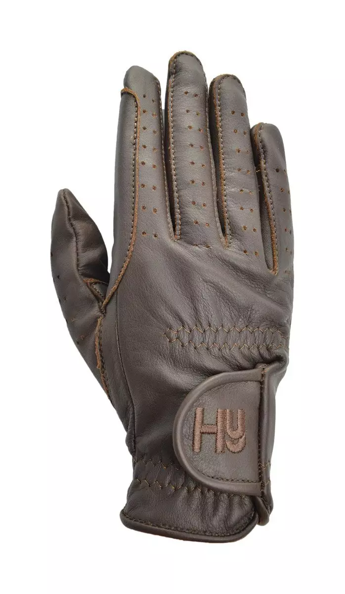 Hy5 Leather Riding Gloves 2 Hy5 Leather Riding Gloves - Image 2