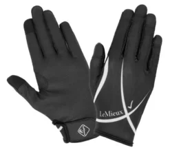 LeMieux Pro Touch Soleil Mesh Riding Glove 18 LeMieux Pro Touch Soleil Mesh Riding Glove -Online Equestrian Supplies soleil mesh riding gloves black 3 jpg