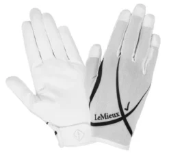 LeMieux Pro Touch Soleil Mesh Riding Glove 14 LeMieux Pro Touch Soleil Mesh Riding Glove -Online Equestrian Supplies soleil mesh riding gloves white 3 jpg