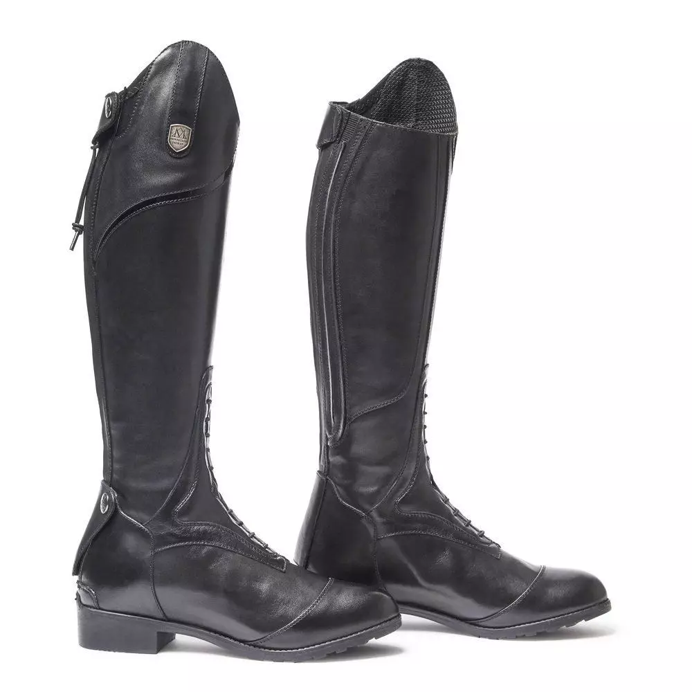 Mountain Horse Sovereign Young Rider Boots - Black 7 Mountain Horse Sovereign Young Rider Boots - Black - Image 7