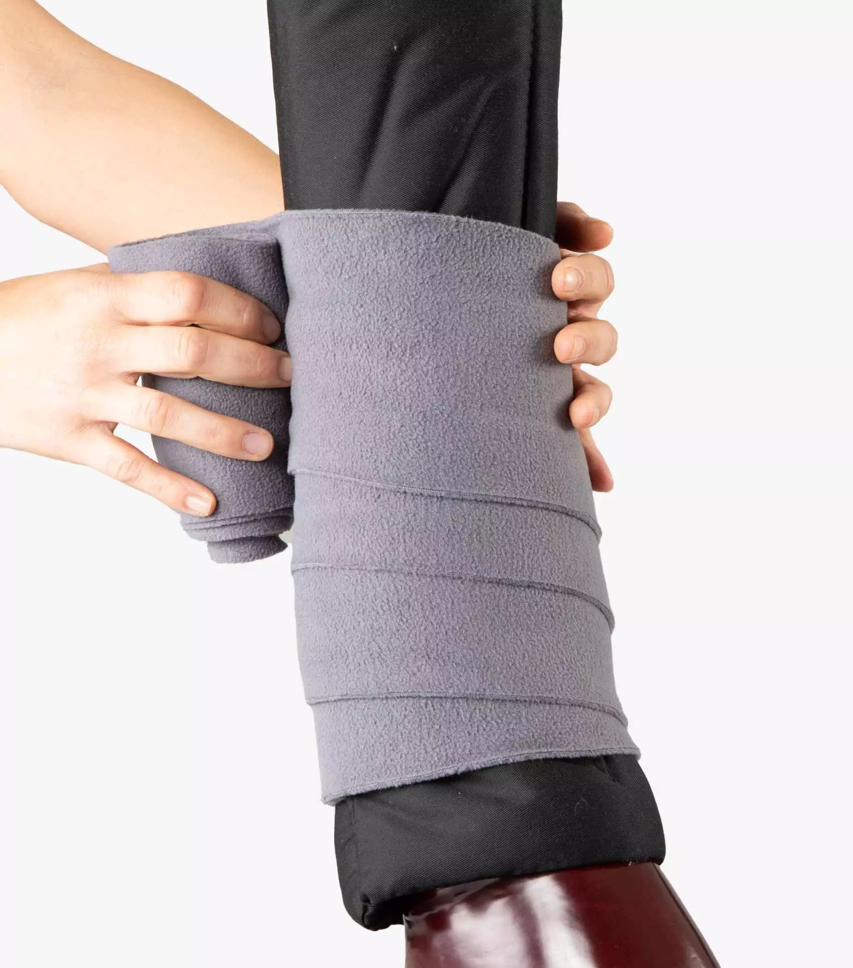 Premier Equine Stable Boot Wrap Liners - Black 4 Premier Equine Stable Boot Wrap Liners - Black - Image 4