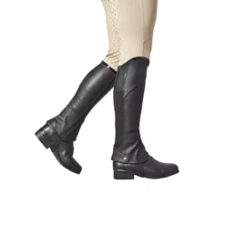Dublin Stretch Fit Half Chaps Childs 22 Dublin Stretch Fit Half Chaps Childs -Online Equestrian Supplies stretch fit half chaps black patent 1 4 jpg