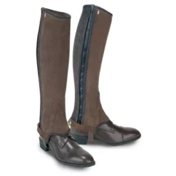 Tredstep Original Suede Half Chaps 39 Tredstep Original Suede Half Chaps -Online Equestrian Supplies tredstep original suede half chaps brown 22 jpg