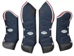 Weatherbeeta Deluxe Travel Boots 14 Weatherbeeta Deluxe Travel Boots -Online Equestrian Supplies weatherbeeta deluxe travel boots navy red white jpg
