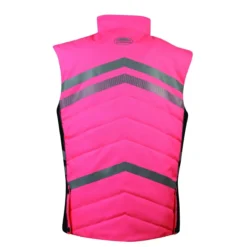 Weatherbeeta Reflective Quilted Gilet Adults 38 Weatherbeeta Reflective Quilted Gilet Adults -Online Equestrian Supplies weatherbeeta reflective quilted gilet pink back 3 jpg